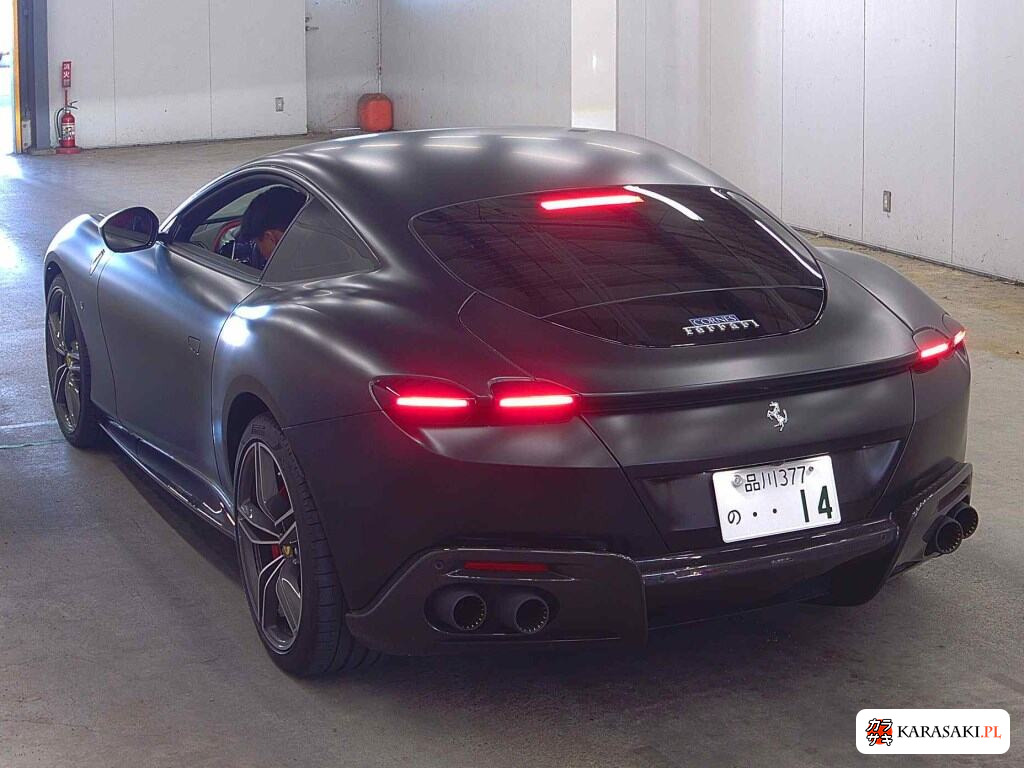 Ferrari Roma 2022 z aukcji japońskiej
