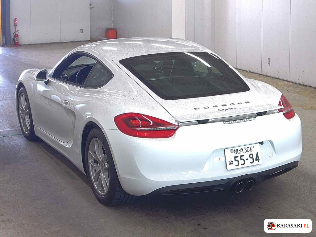 Porsche Cayman 2015 z aukcji japońskiej