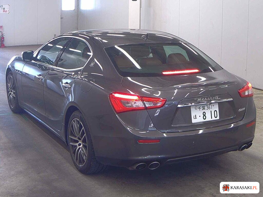 Maserati Ghibli 2015 z aukcji japońskiej