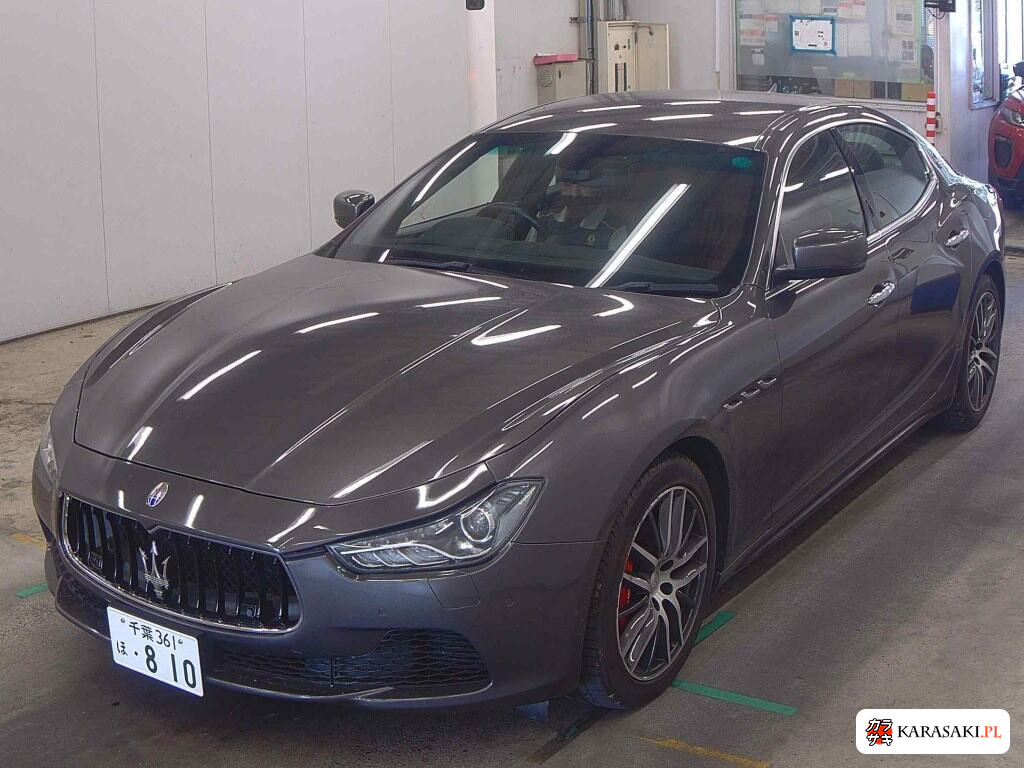 Maserati Ghibli 2015 z aukcji japońskiej