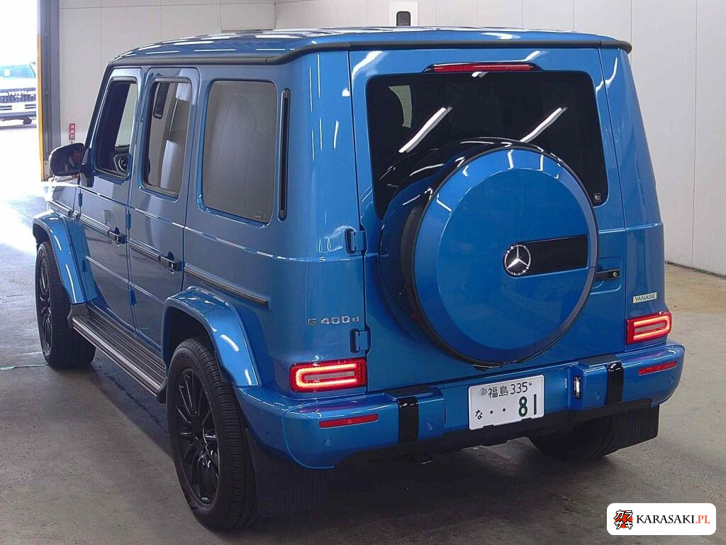 Mercedes-Benz G-Class 2022 z aukcji japońskiej