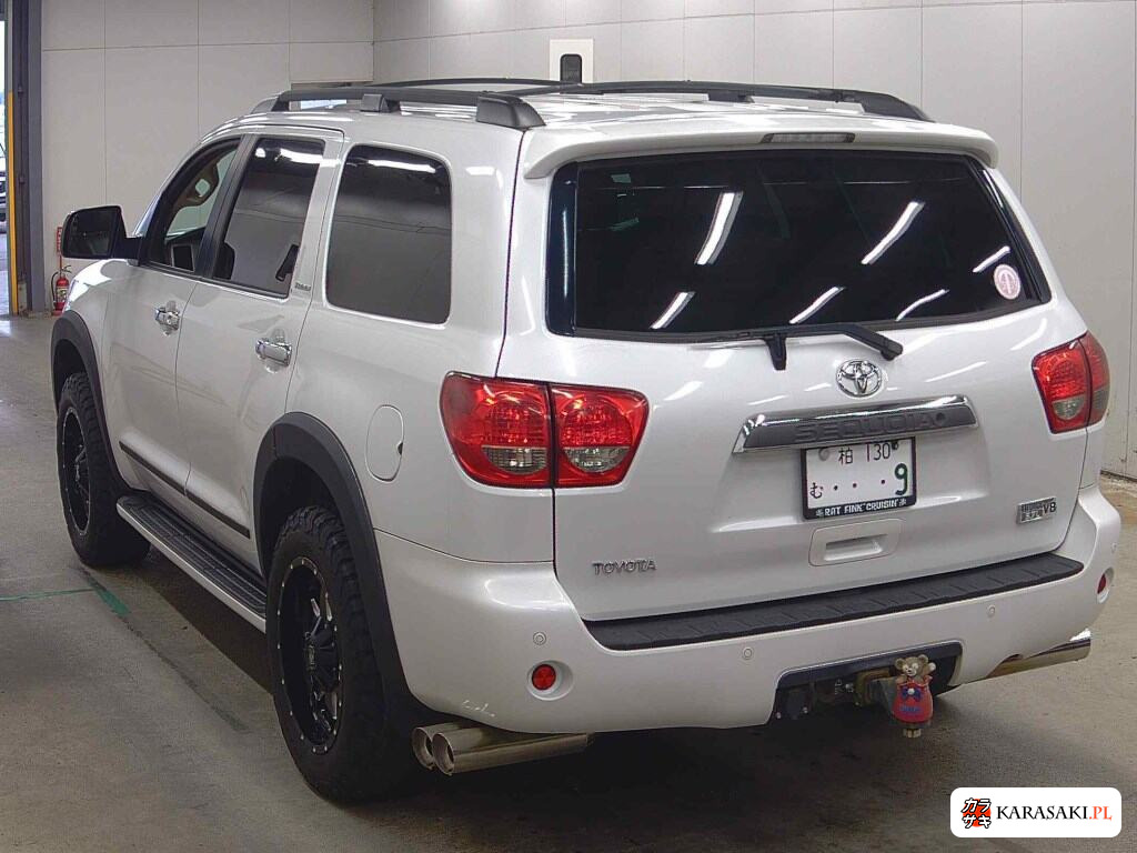 America Toyota Sequoia 2012 z aukcji japońskiej