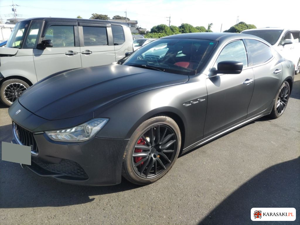 Maserati Ghibli 2014 z aukcji japońskiej