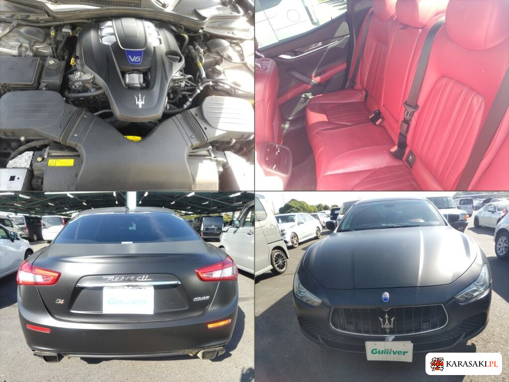 Maserati Ghibli 2014 z aukcji japońskiej