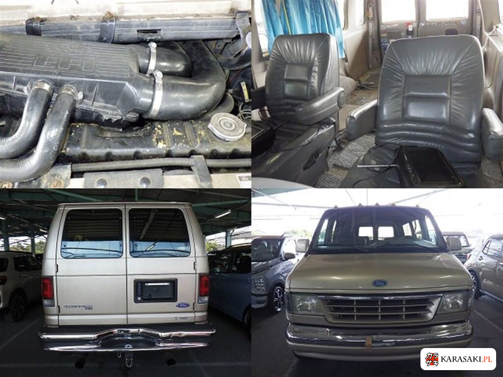 Ford Econoline 2001 z aukcji japońskiej
