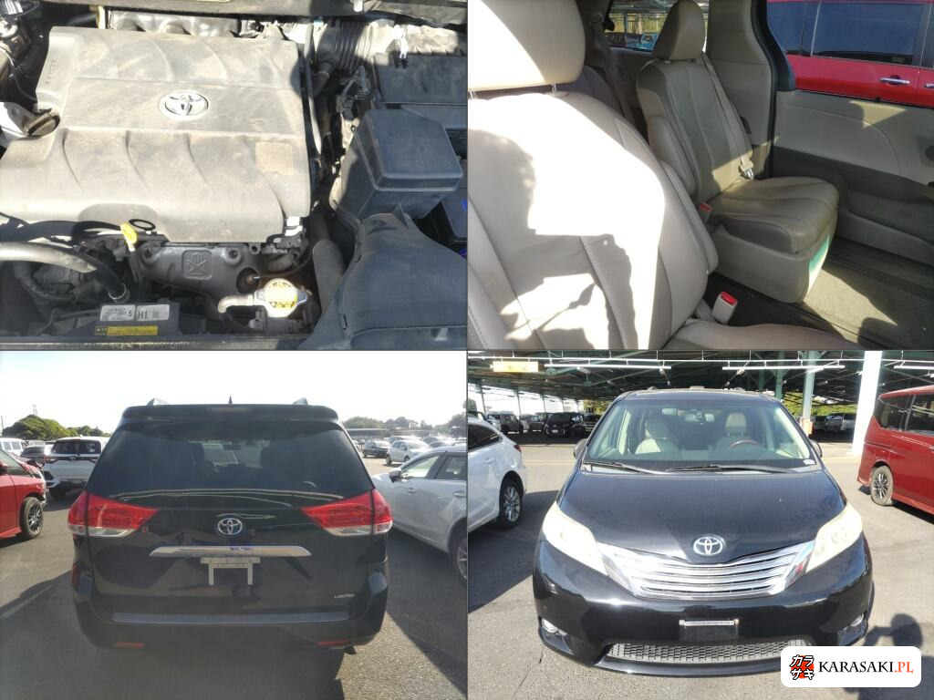 America Toyota Sienna 2014 z aukcji japońskiej