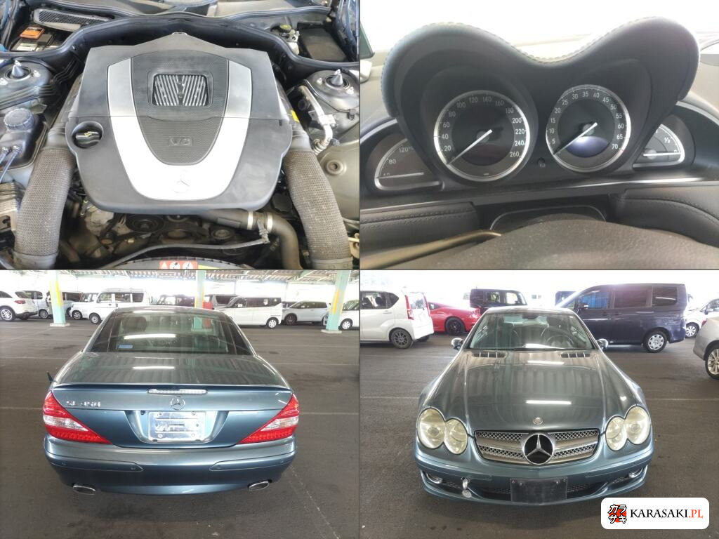 Mercedes-Benz SL 2007 z aukcji japońskiej
