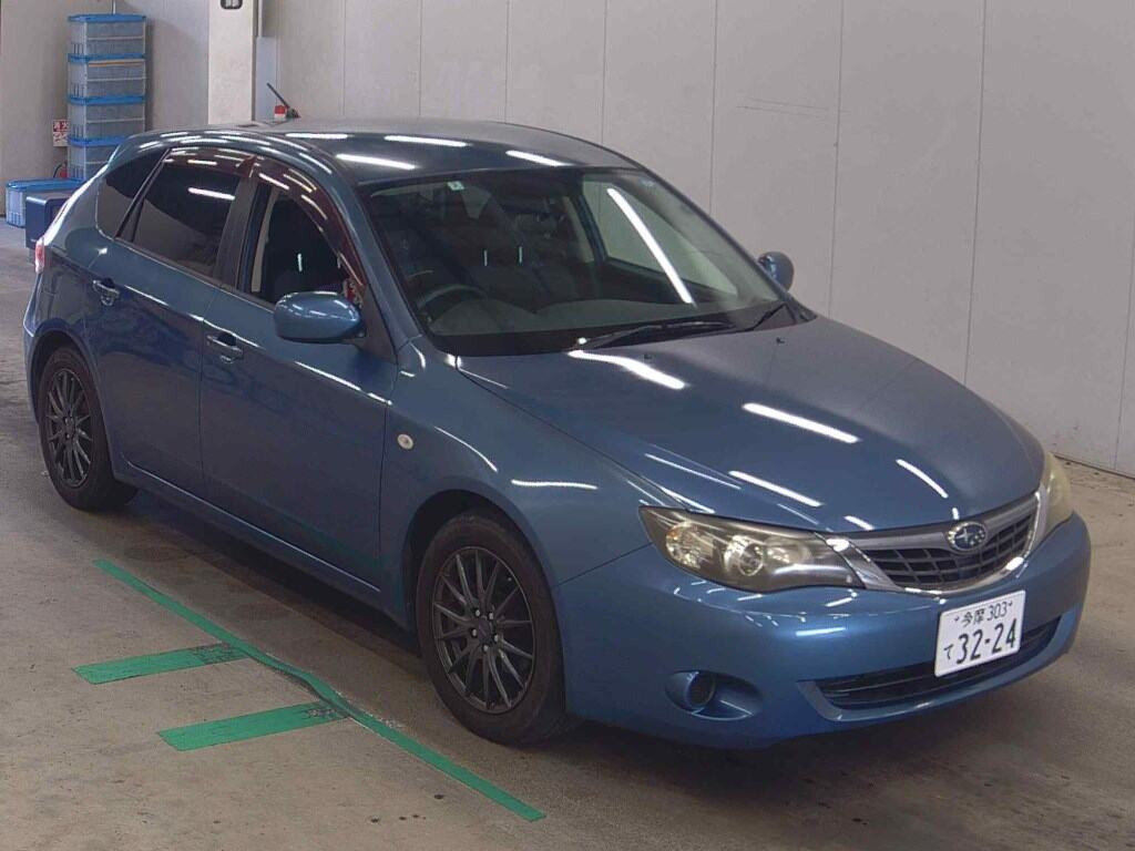 Subaru Impreza 2008 z aukcji japońskiej