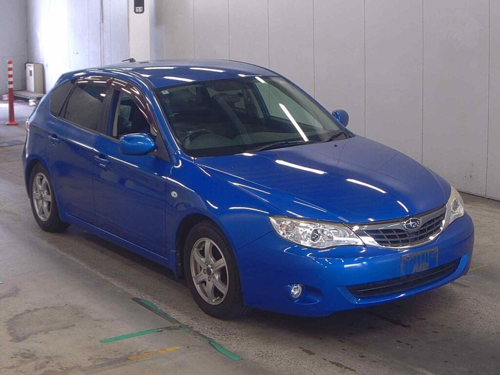 Subaru Impreza 2008 z aukcji japońskiej