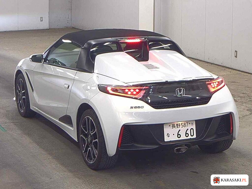 Honda S660 2021 z aukcji japońskiej