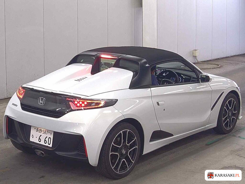 Honda S660 2021 z aukcji japońskiej