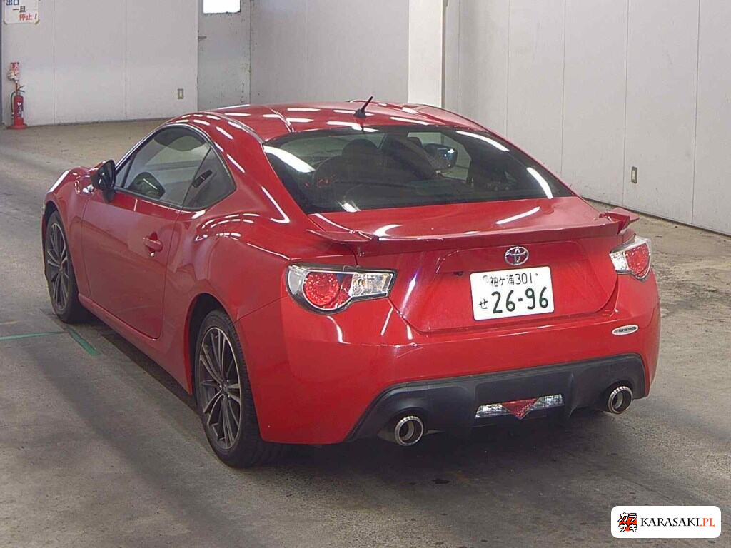 Toyota 86 2014 z aukcji japońskiej