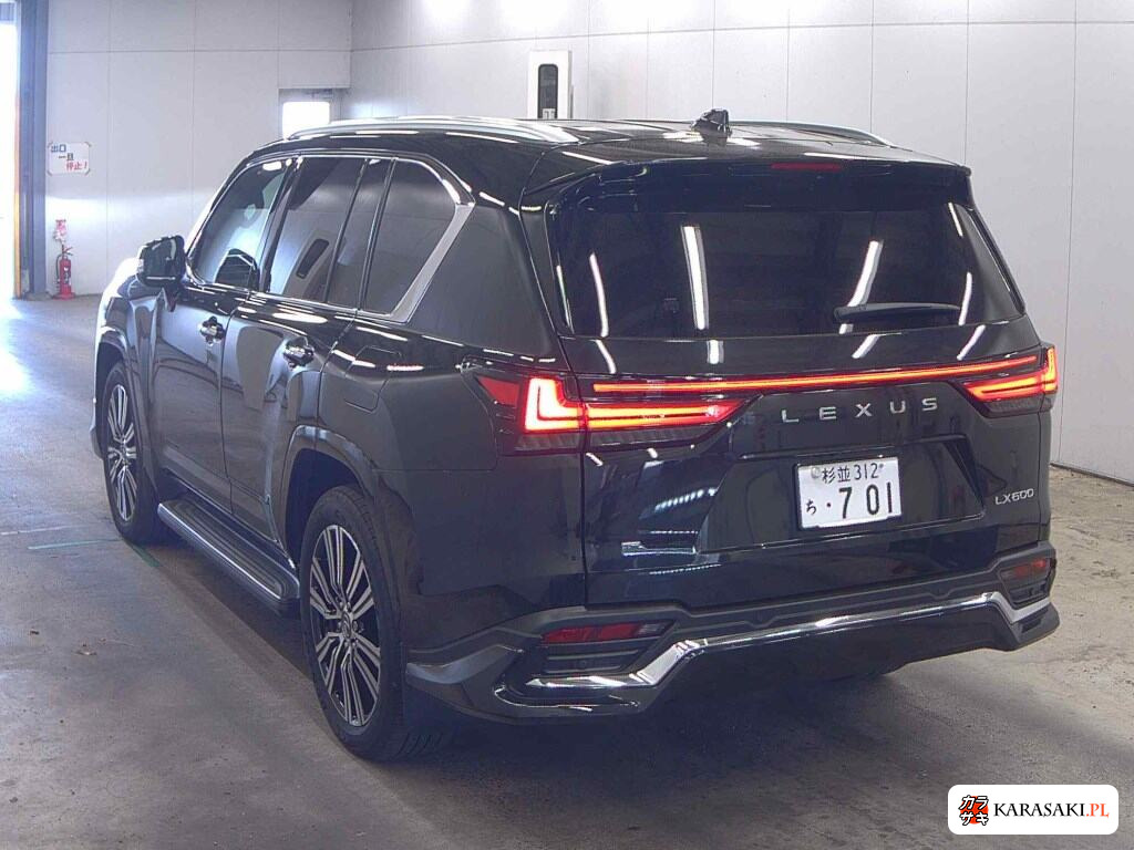 Lexus LX 2025 from a Japanese auction