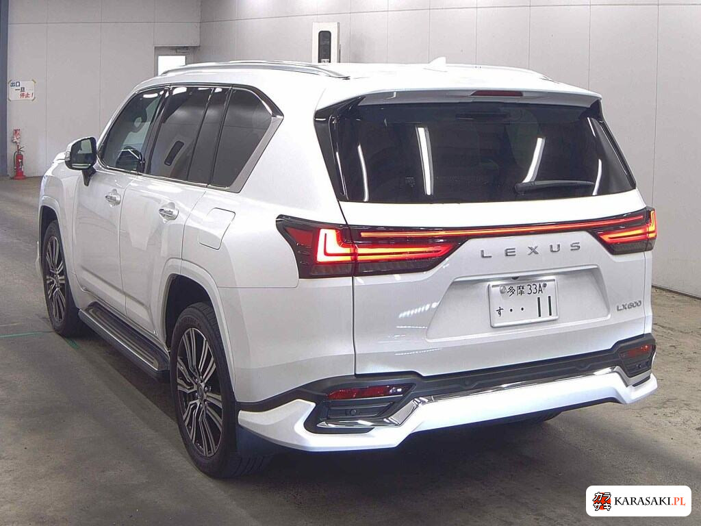 Lexus LX 2024 z aukcji japońskiej