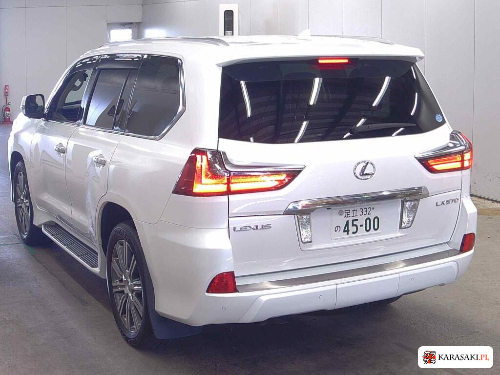 Lexus LX 2016 z aukcji japońskiej