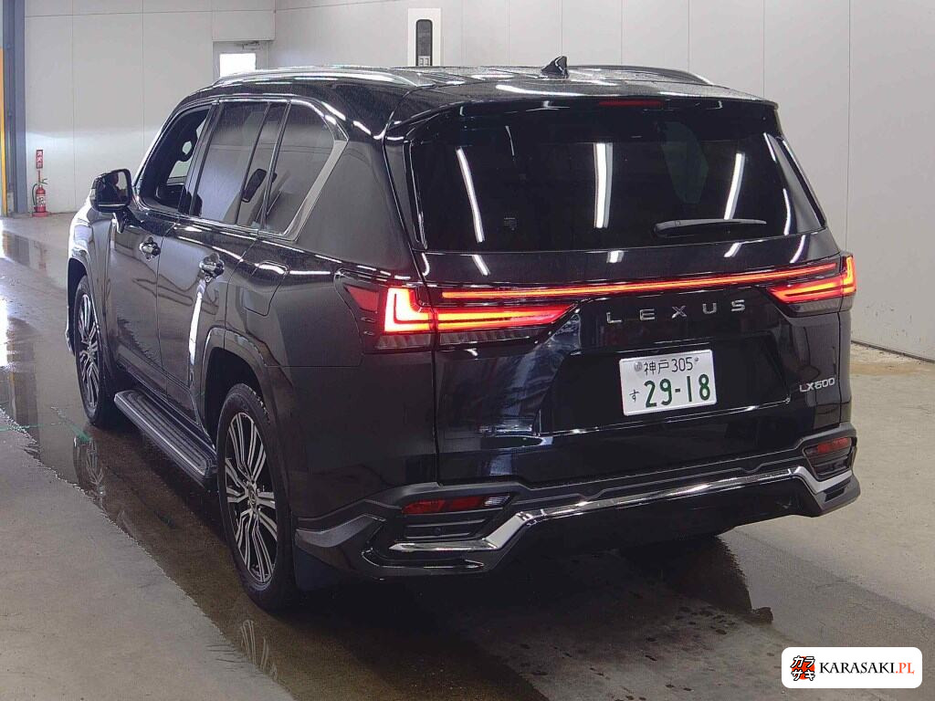 Lexus LX 2023 z aukcji japońskiej
