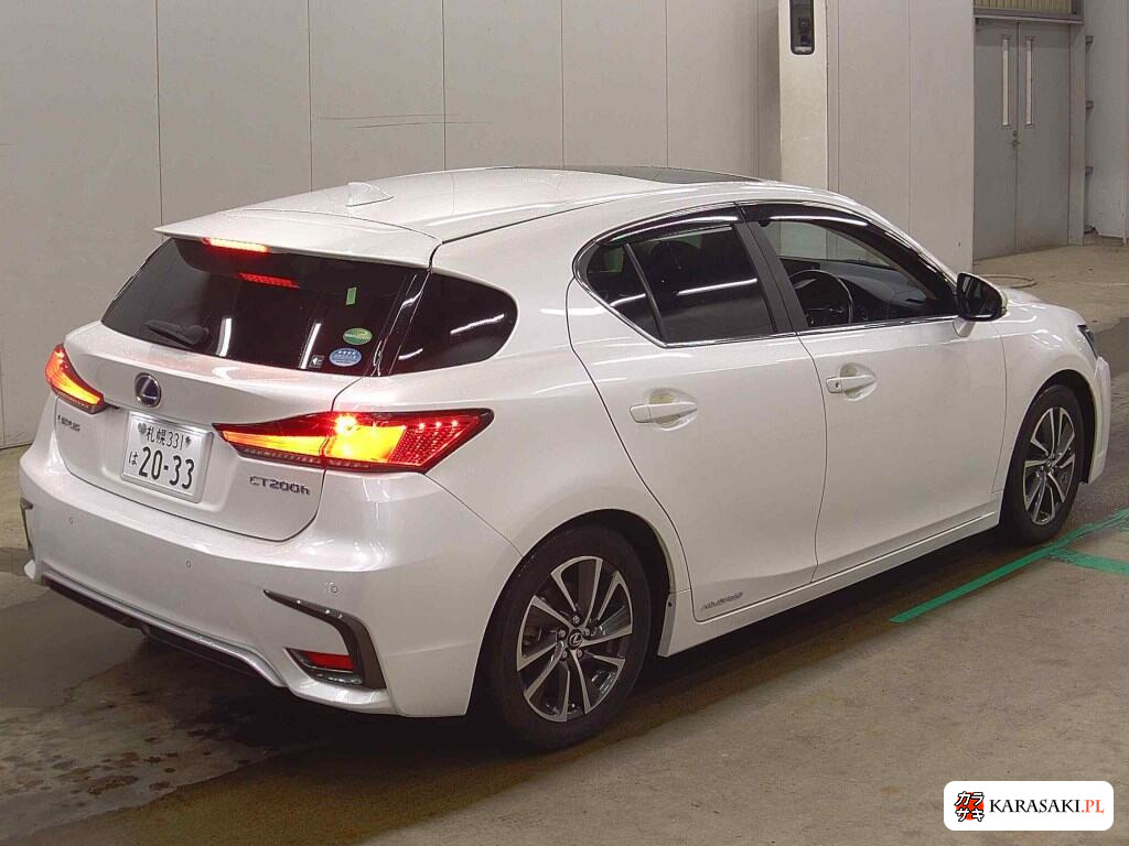 Lexus CT 2018 z aukcji japońskiej