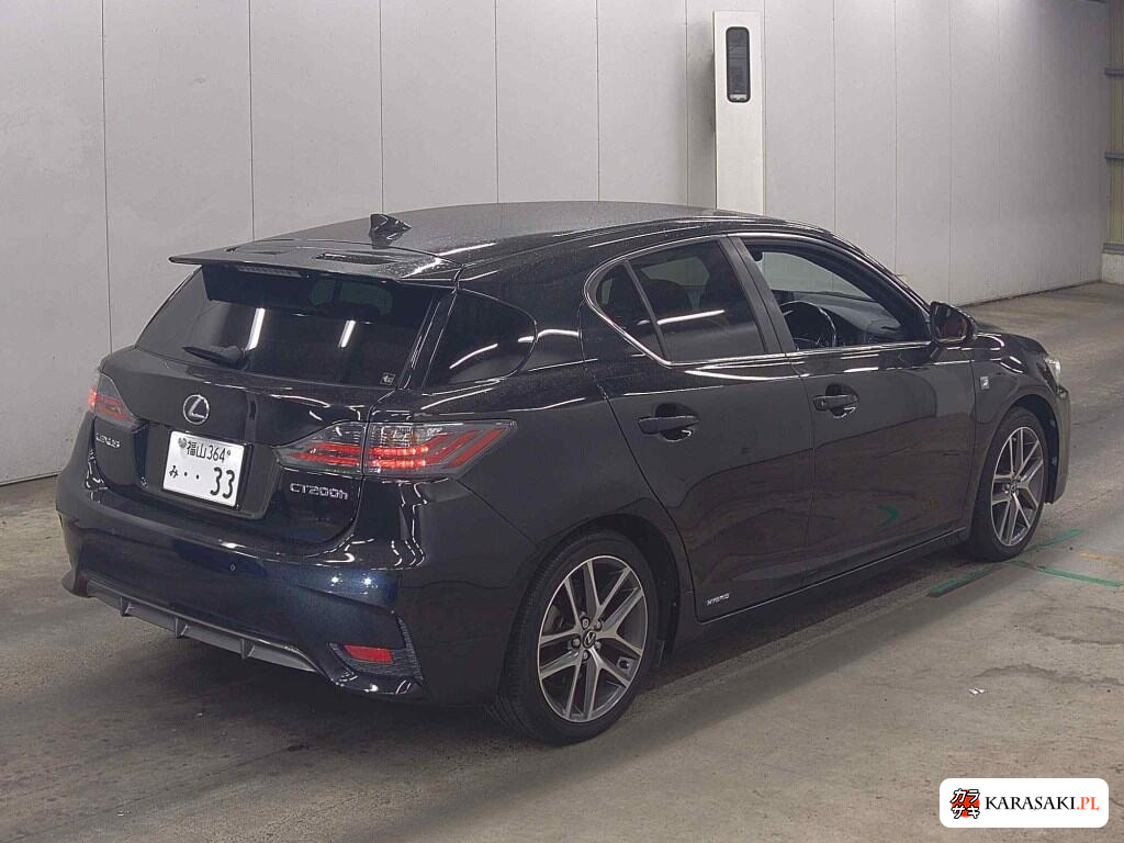 Lexus CT 2016 z aukcji japońskiej