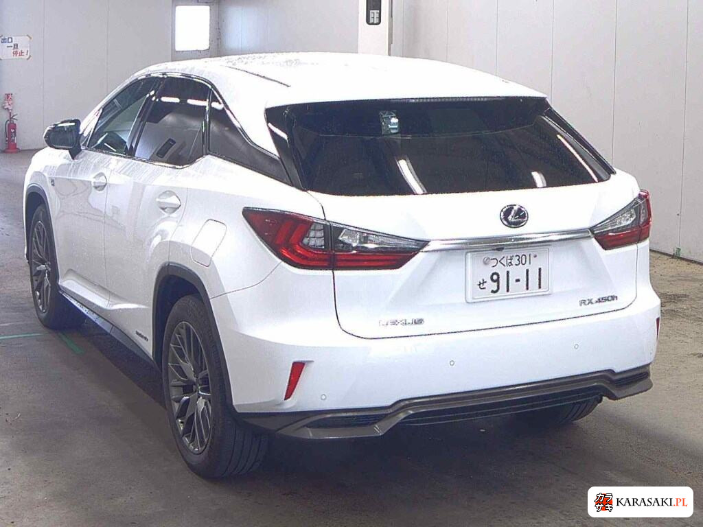 Lexus RX 2018 z aukcji japońskiej