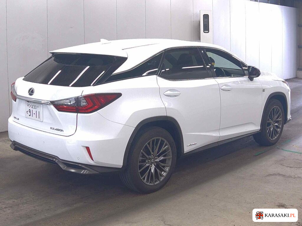 Lexus RX 2018 z aukcji japońskiej