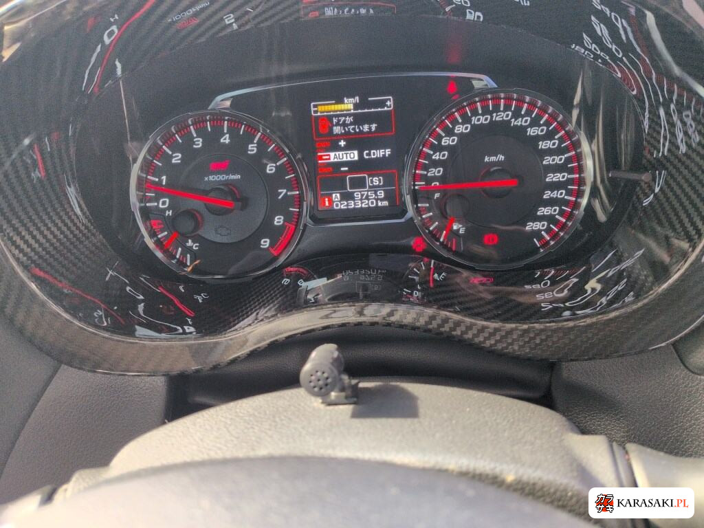 Subaru WRX STI 2018 z aukcji japońskiej