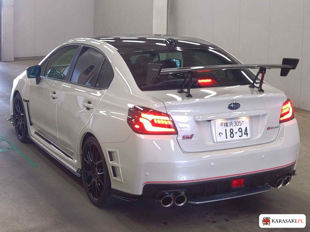 Subaru WRX STI 2018 z aukcji japońskiej