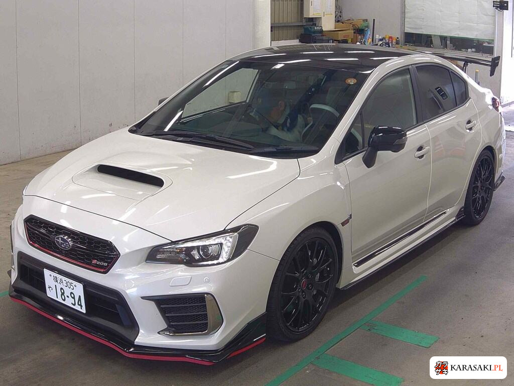 Subaru WRX STI 2018 z aukcji japońskiej