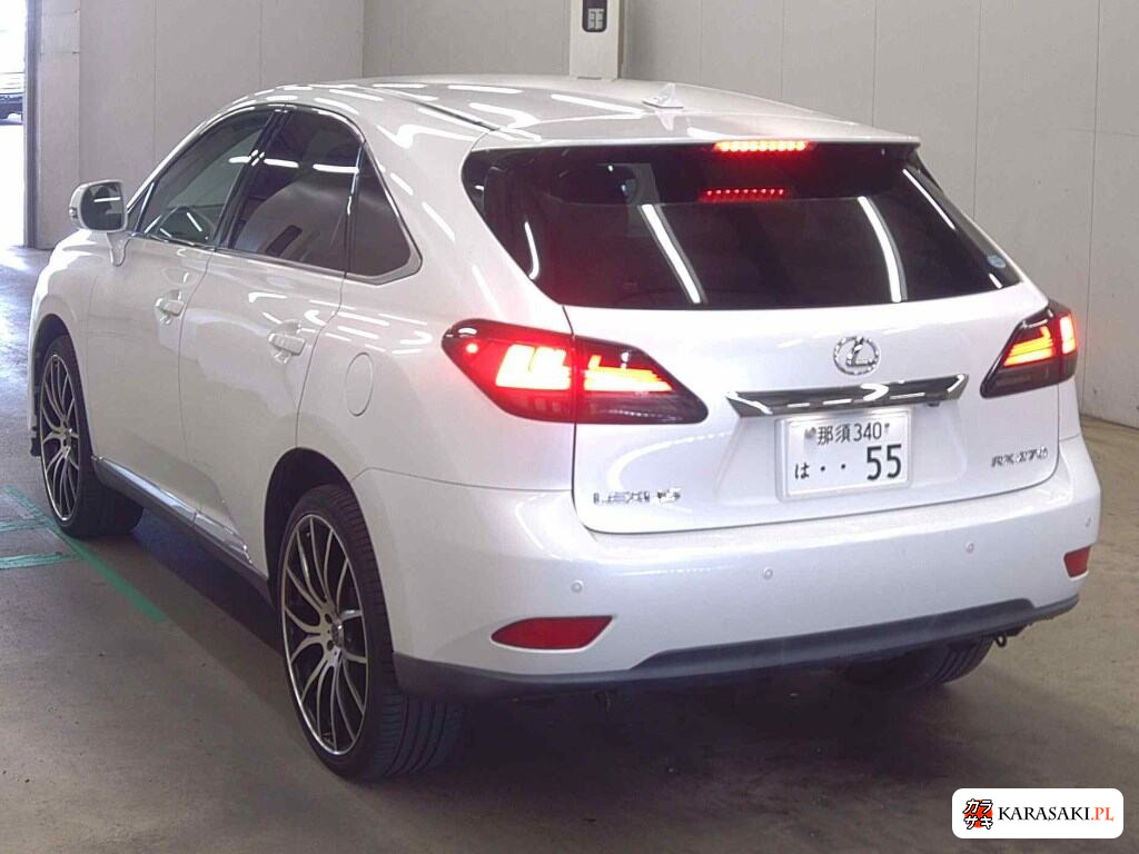 Lexus RX 2011 z aukcji japońskiej