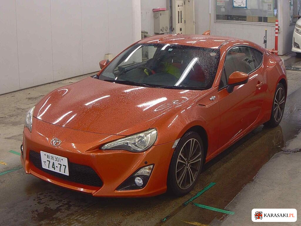Toyota 86 2012 z aukcji japońskiej
