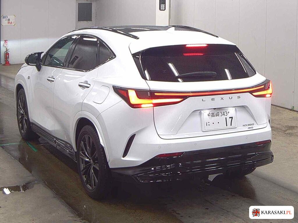 Lexus NX 2024 z aukcji japońskiej