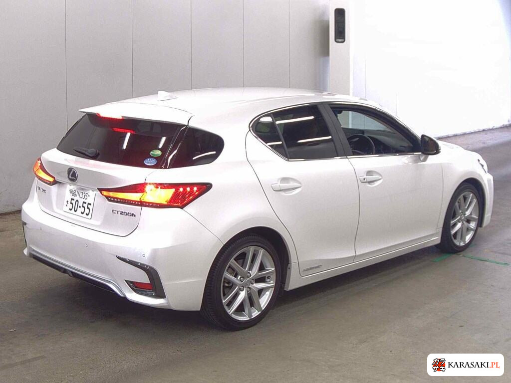 Lexus CT 2019 z aukcji japońskiej