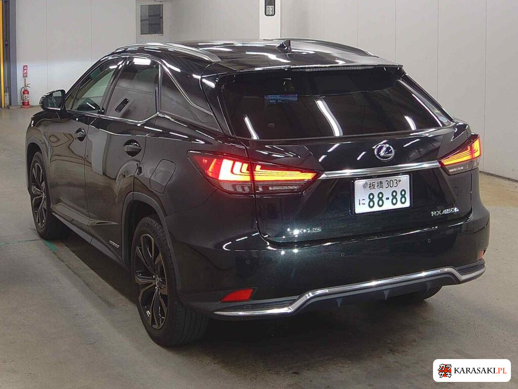 Lexus RX 2019 z aukcji japońskiej