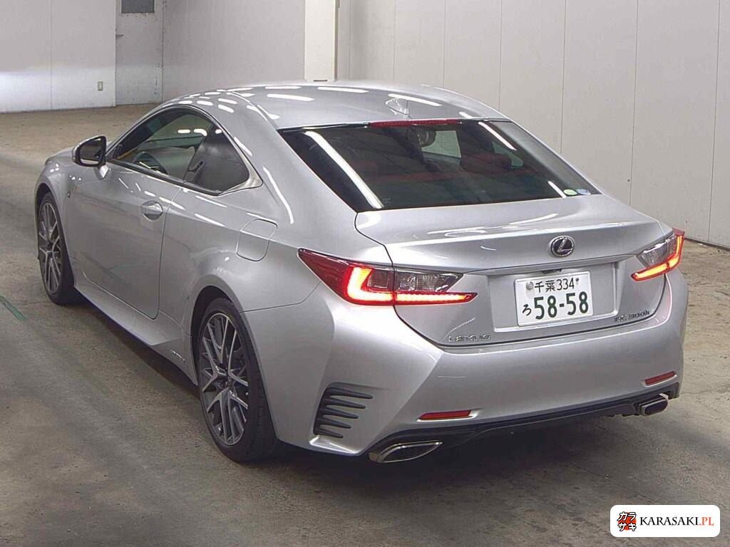 Lexus RC 2015 z aukcji japońskiej