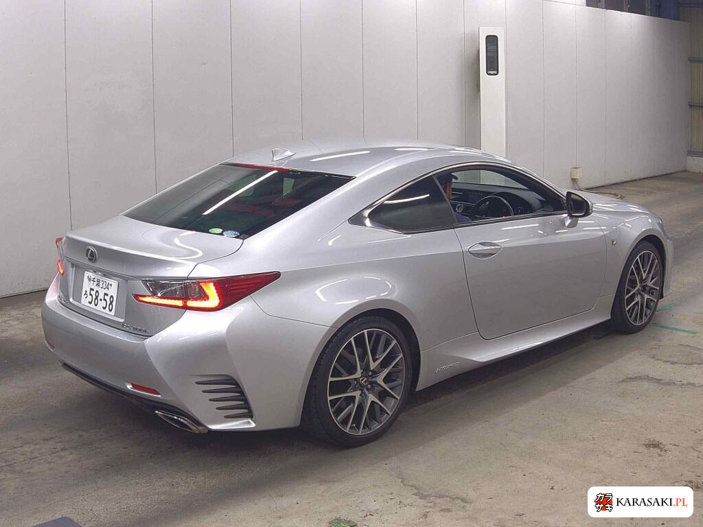 Lexus RC 2015 z aukcji japońskiej