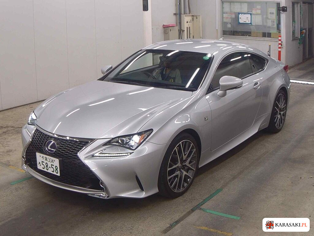 Lexus RC 2015 z aukcji japońskiej