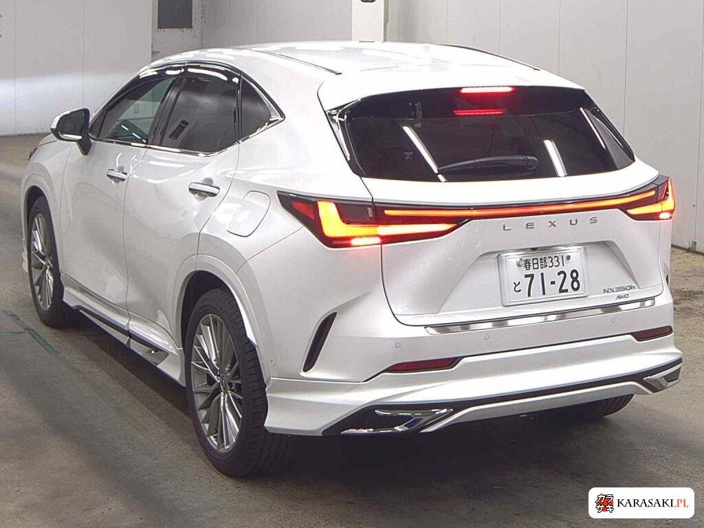 Lexus NX 2025 z aukcji japońskiej