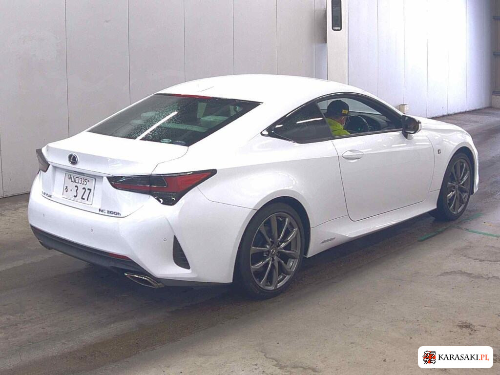 Lexus RC 2019 z aukcji japońskiej