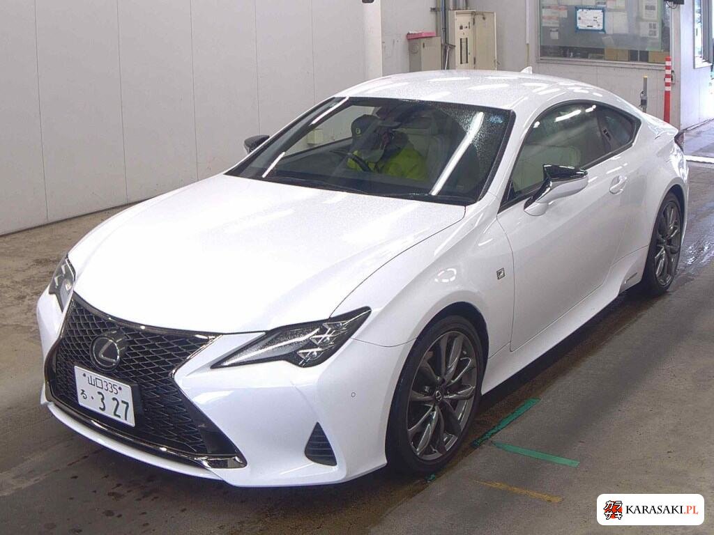 Lexus RC 2019 z aukcji japońskiej