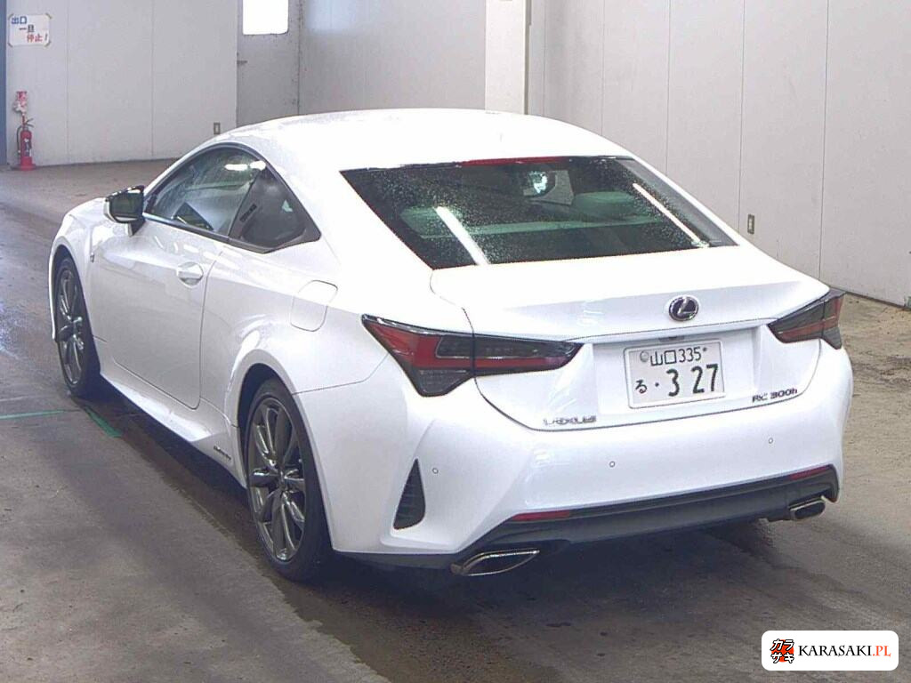 Lexus RC 2019 z aukcji japońskiej