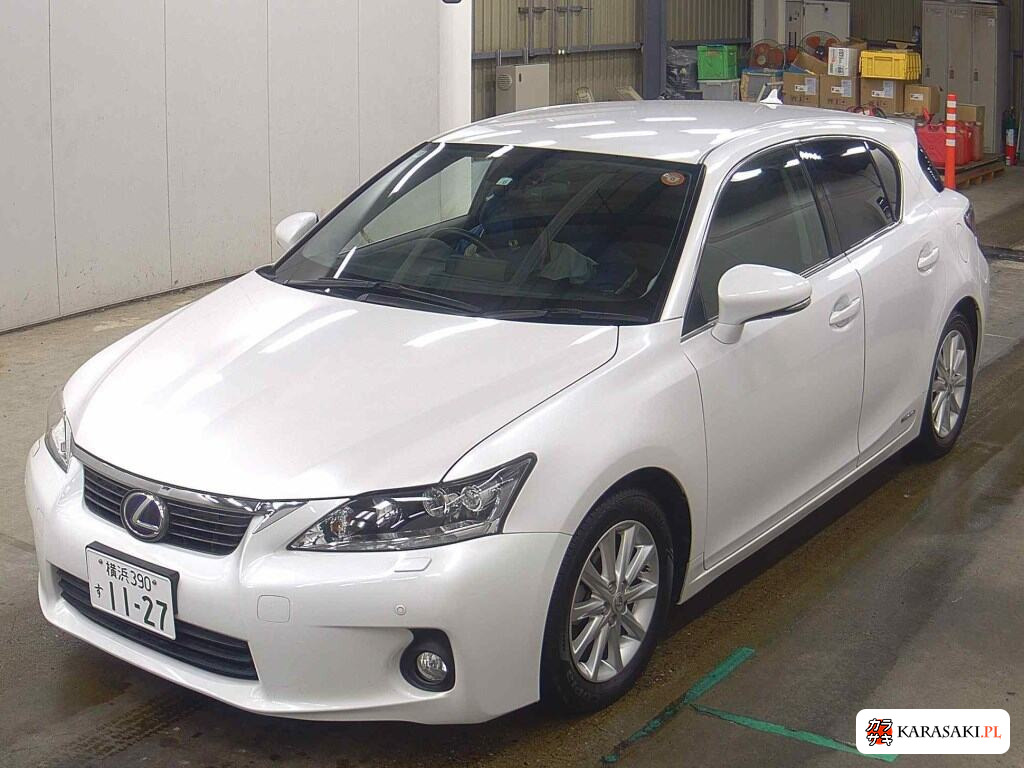 Lexus CT 2012 z aukcji japońskiej