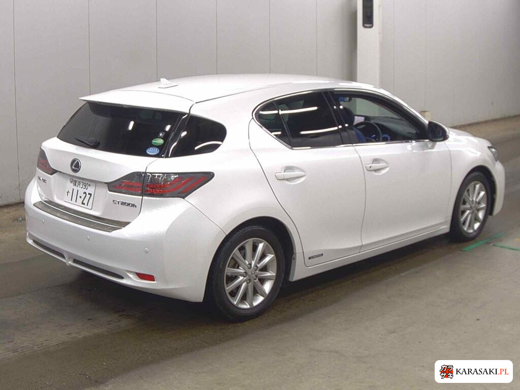 Lexus CT 2012 z aukcji japońskiej