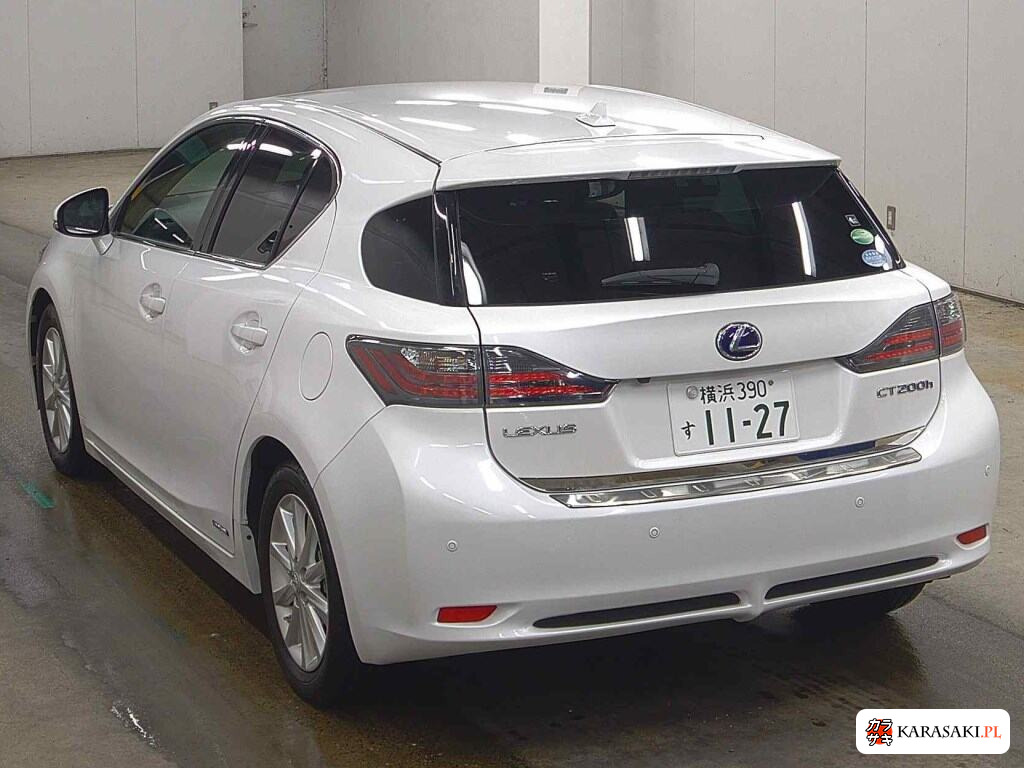 Lexus CT 2012 z aukcji japońskiej