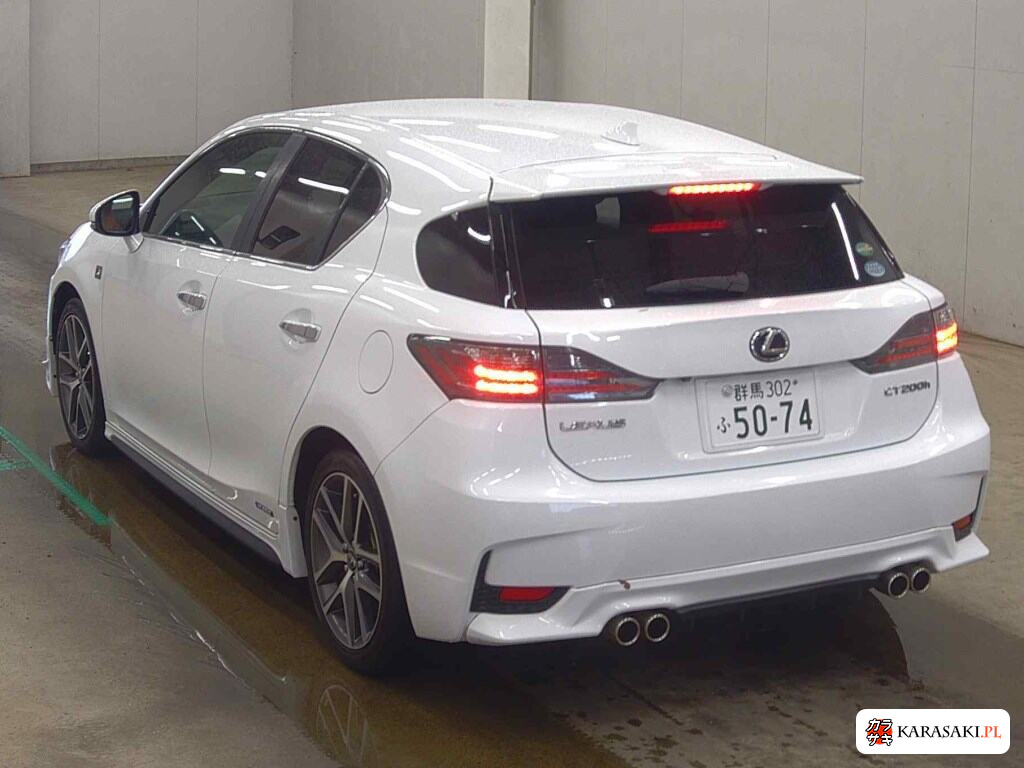 Lexus CT 2016 z aukcji japońskiej