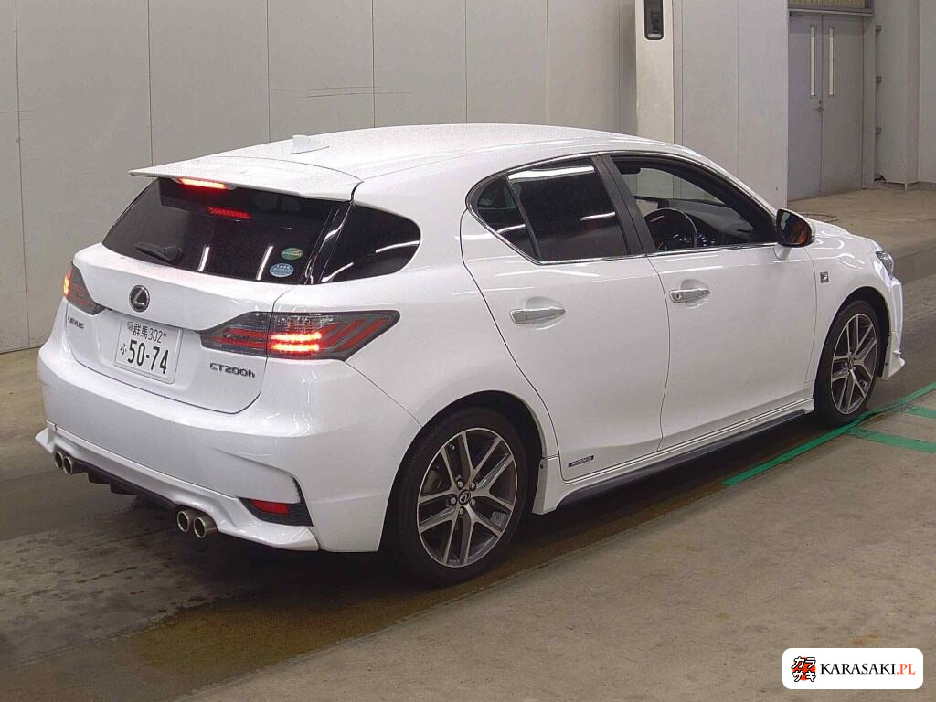 Lexus CT 2016 z aukcji japońskiej