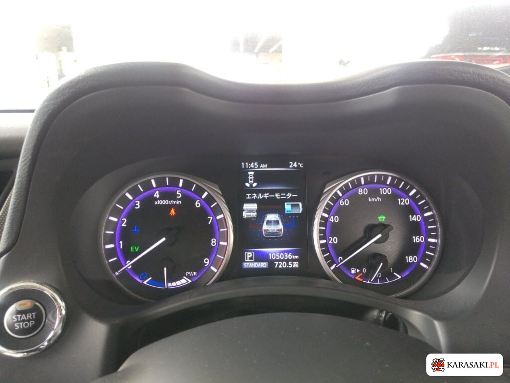 Nissan Skyline 2017 z aukcji japońskiej