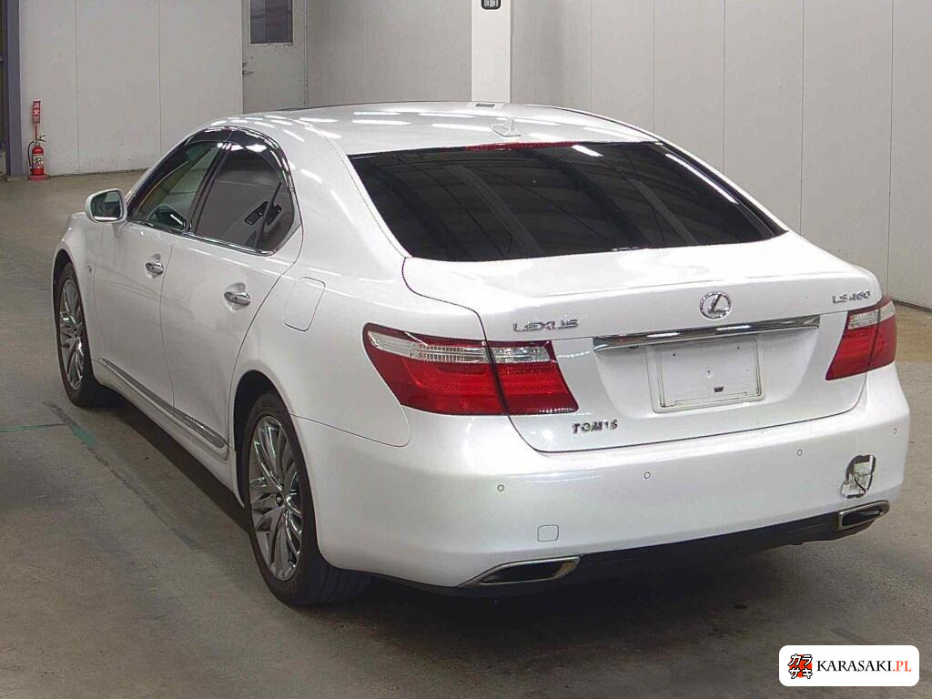 Lexus LS 2007 z aukcji japońskiej
