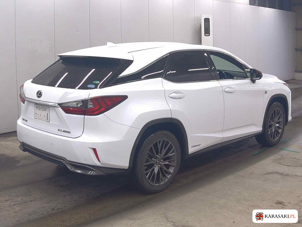 Lexus RX 2016 z aukcji japońskiej