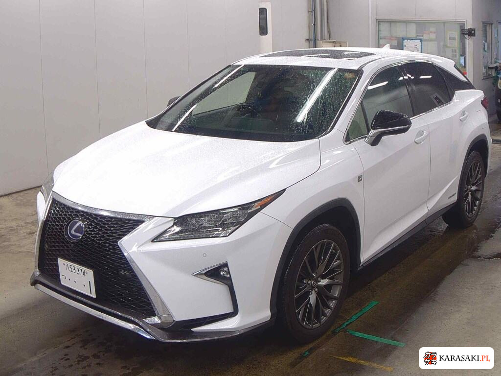 Lexus RX 2016 z aukcji japońskiej