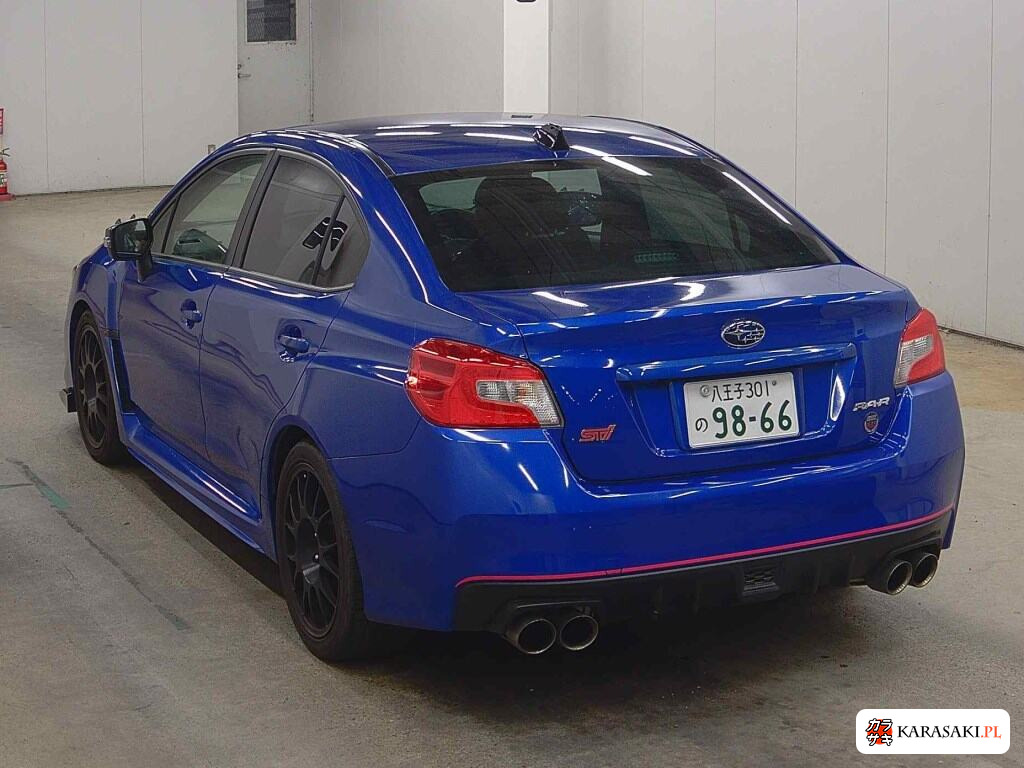 Subaru WRX STI 2018 z aukcji japońskiej