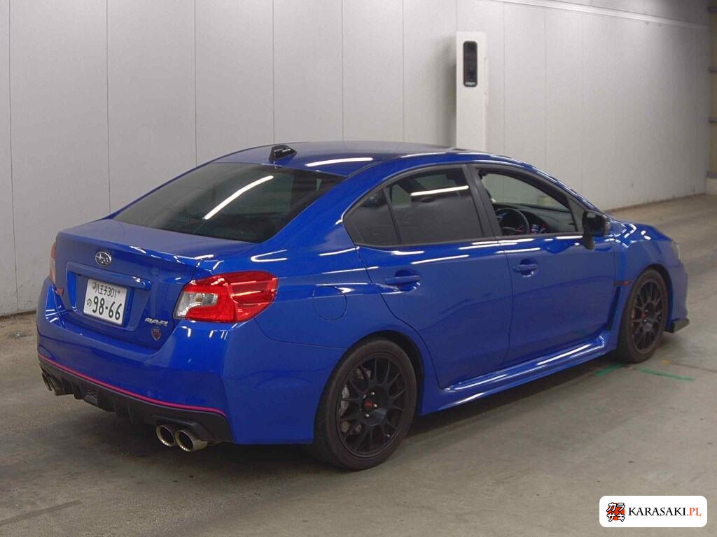 Subaru WRX STI 2018 z aukcji japońskiej